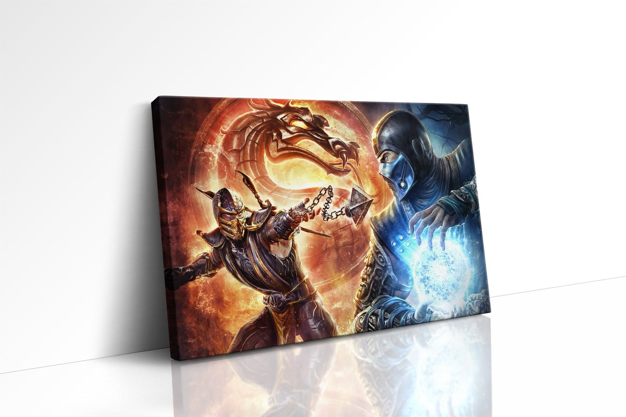 Tablou Canvas Scorpion Vs SubZero