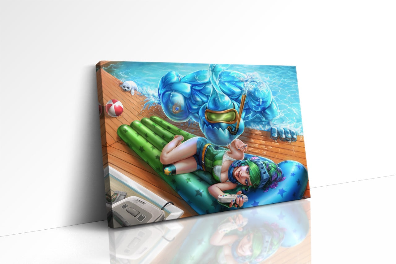 Tablou Canvas League Of Legends Pool Skin