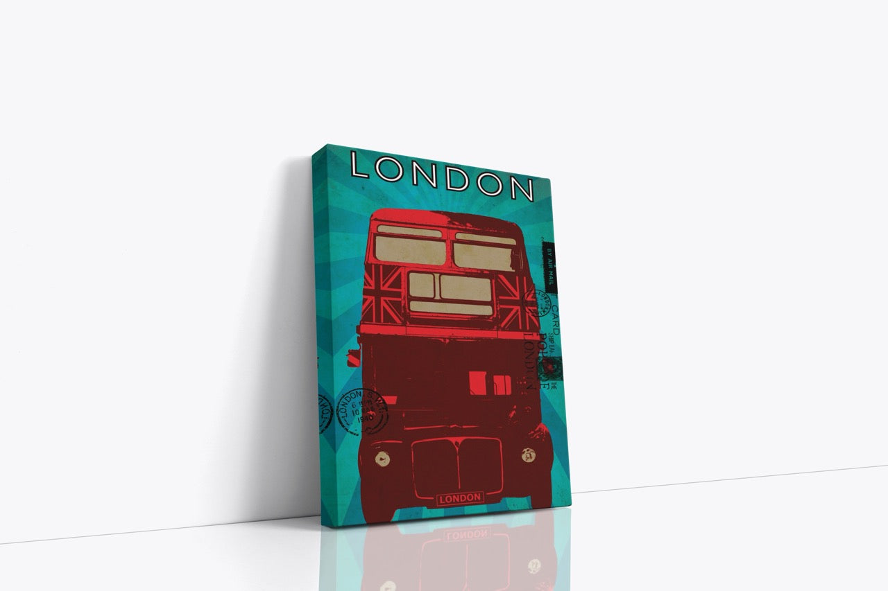 Tablou Canvas London Bus
