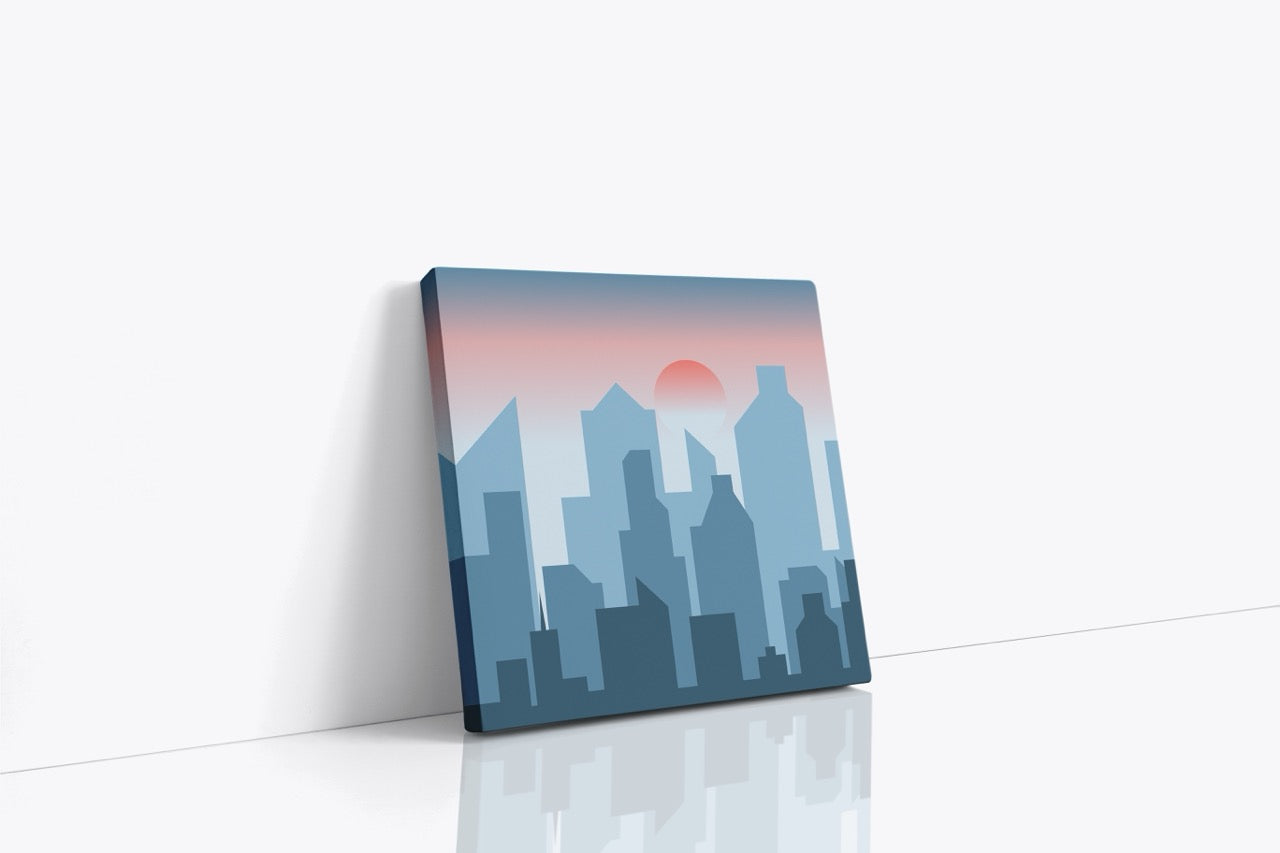 Tablou Canvas Oraș Minimalist