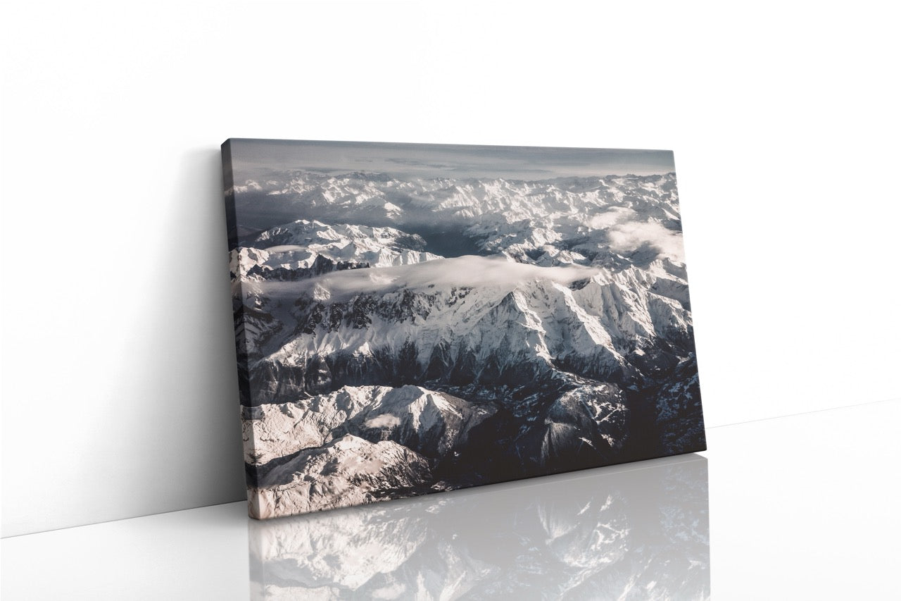 Tablou Canvas Muntele Sub Nori
