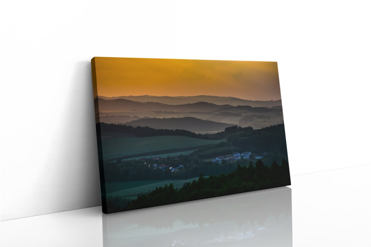 Tablou Canvas Orange Hill