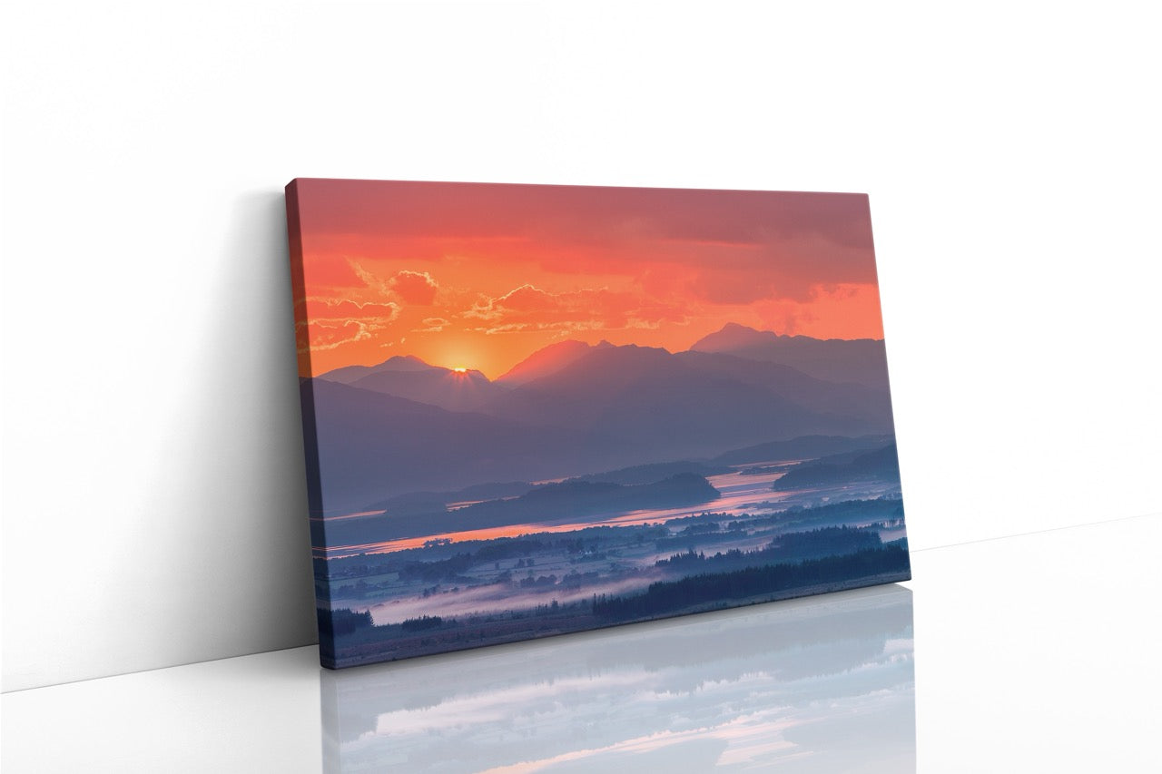Tablouri Canvas Orange Sky III