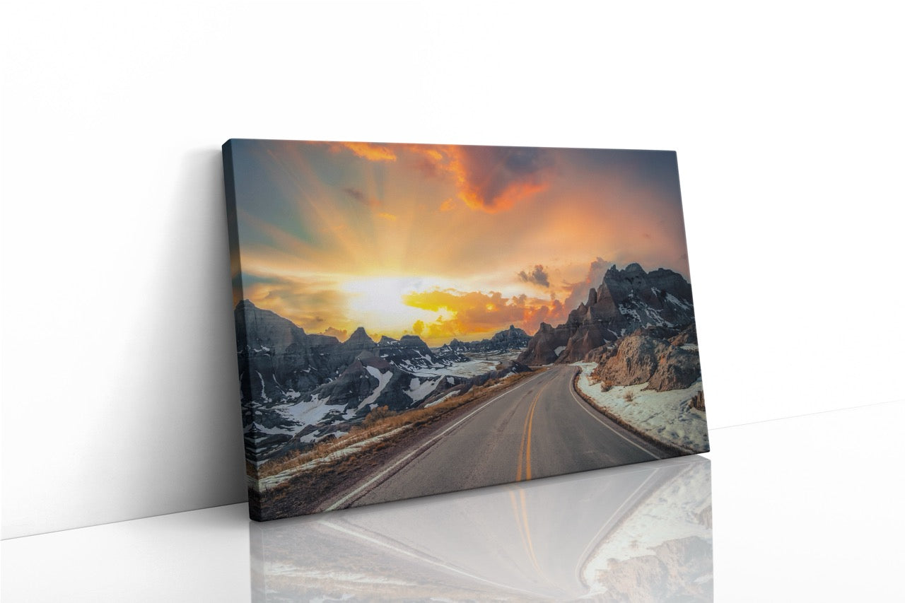 Tablou Canvas Mountain Road
