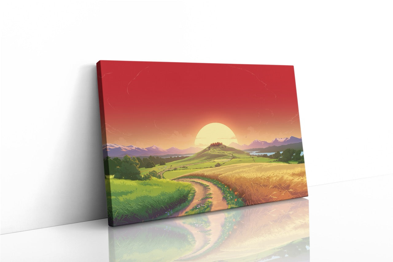 Tablouri Canvas Traseu De Montan III