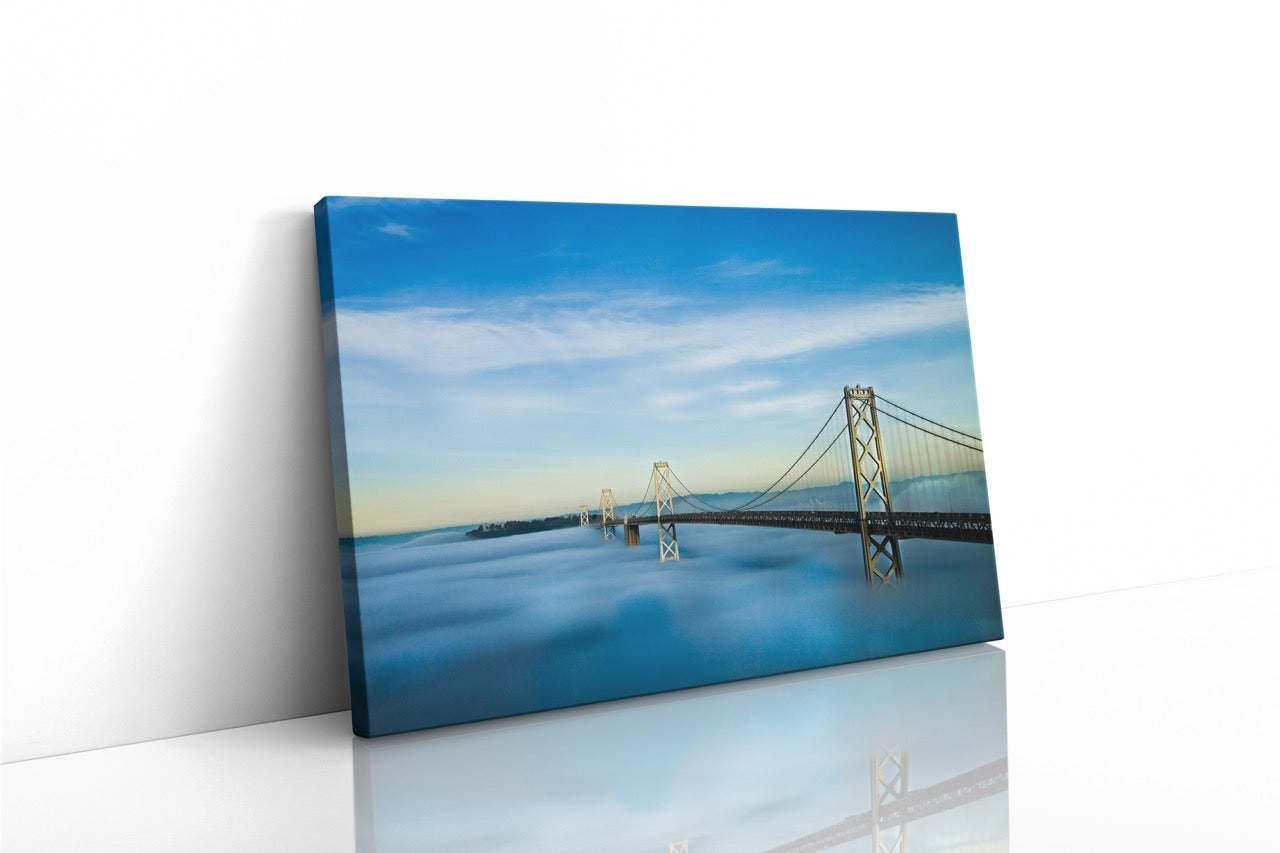 Tablou Canvas Yellow Bridge In The Sky