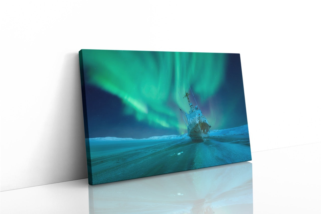Tablou Canvas Aurora Boreală II