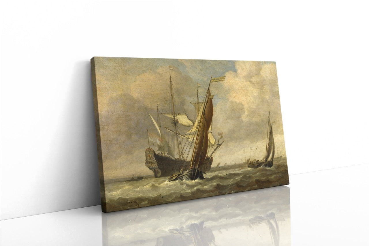 Tablou Canvas Ship Battle