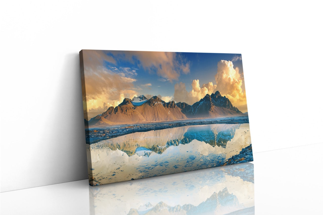 Tablou Canvas Muntele Și Reflexia