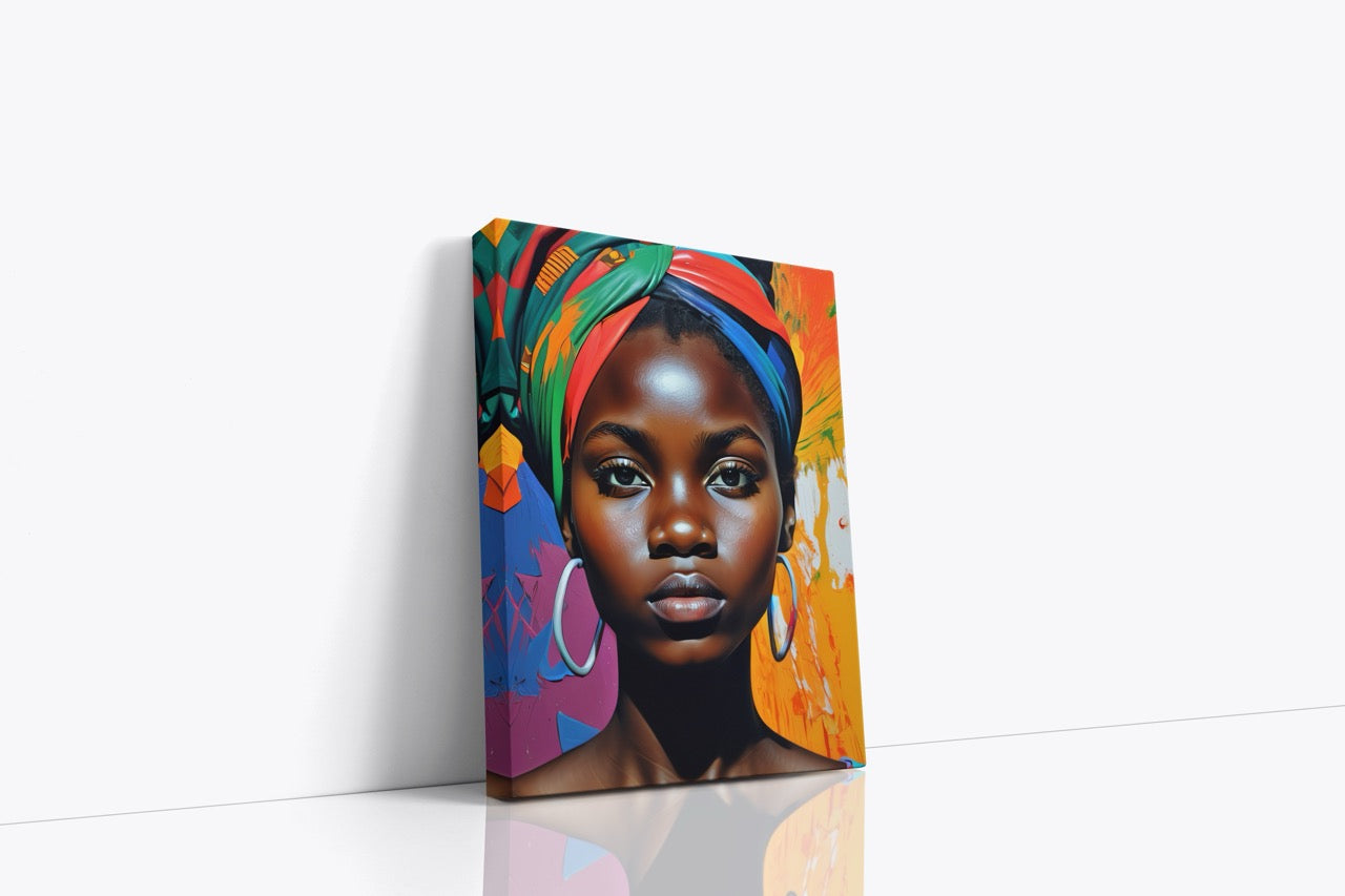 Tablou Canvas Beautiful African Women