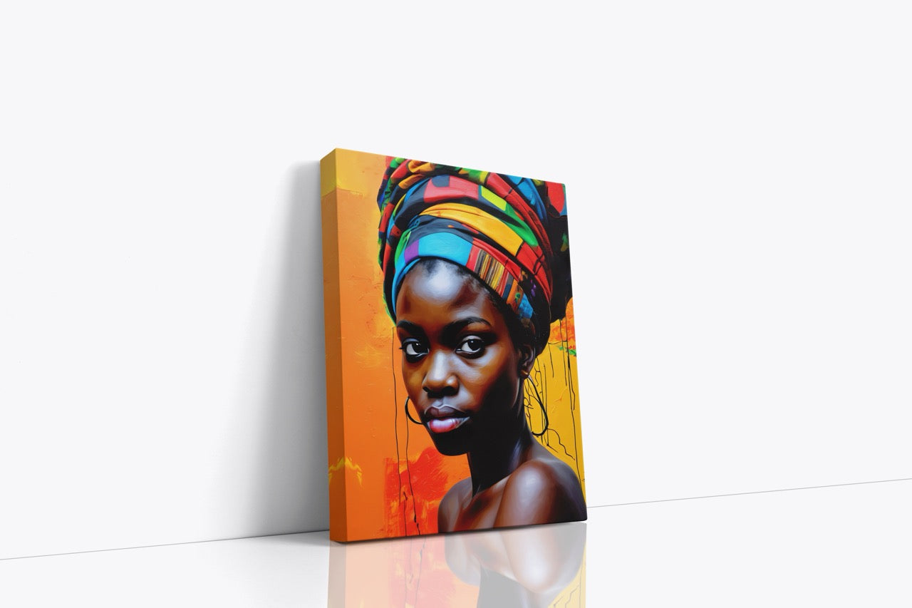 Tablou Canvas Beautiful African Women II