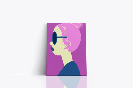 Tablou Canvas Pink & Blue