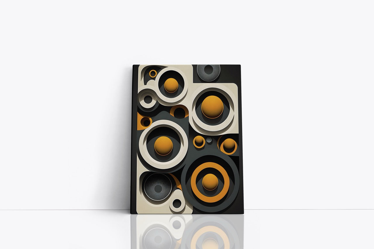 Tablou Canvas Forme Abstracte