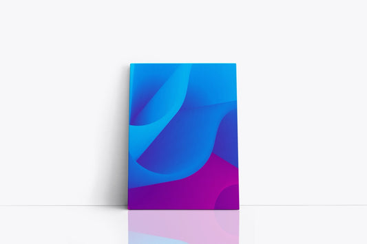 Tablou Canvas Blue & Purple