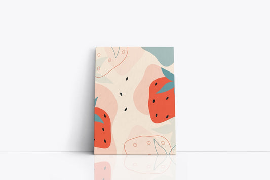 Tablou Canvas Minimalist Căpșuni