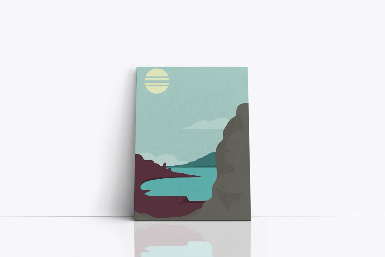 Tablou Canvas Peisaj Minimal