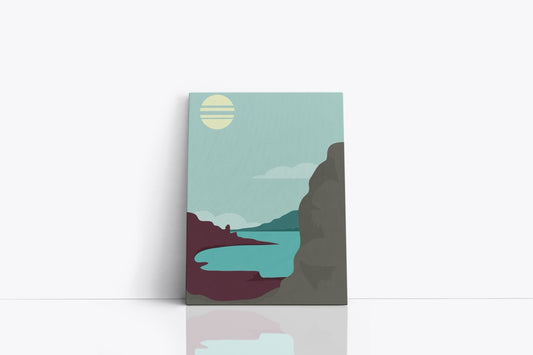 Tablou Canvas Peisaj Minimal