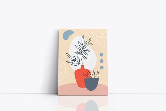 Tablou Canvas Flori În Vaza