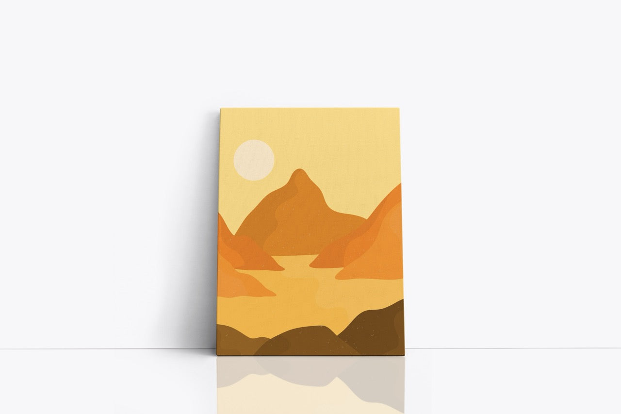 Tablou Canvas Yellow View