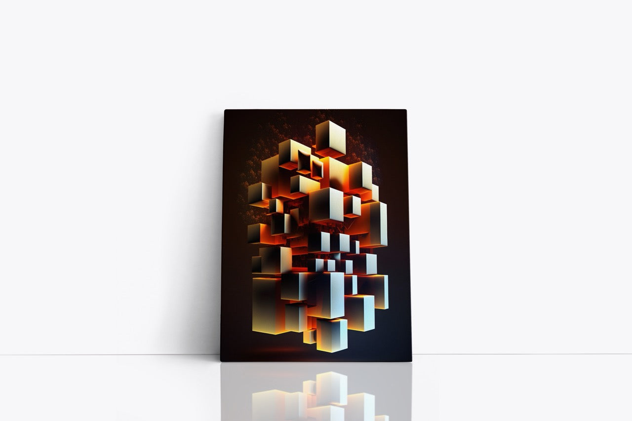 Tablou Canvas Total Abstract