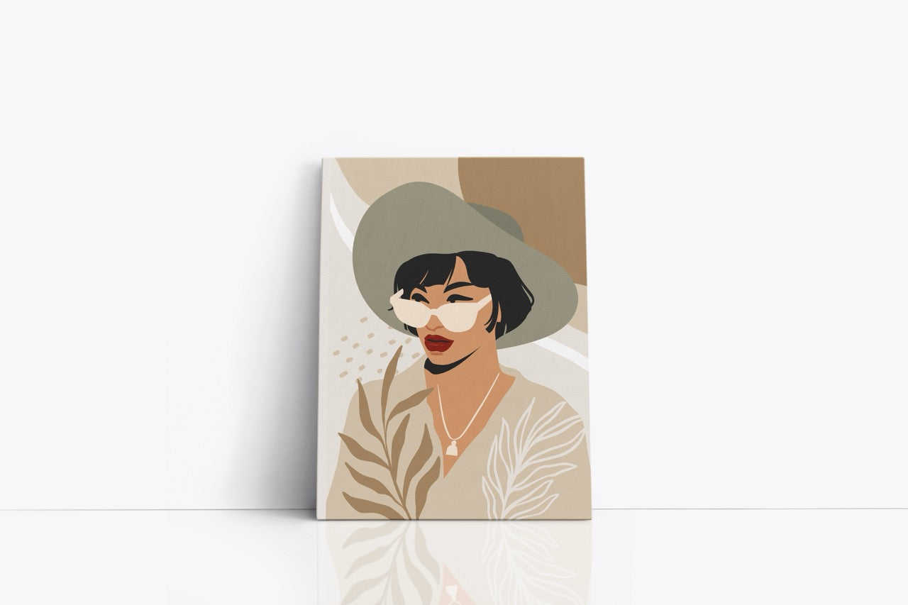 Tablou Canvas Flower & Fashion