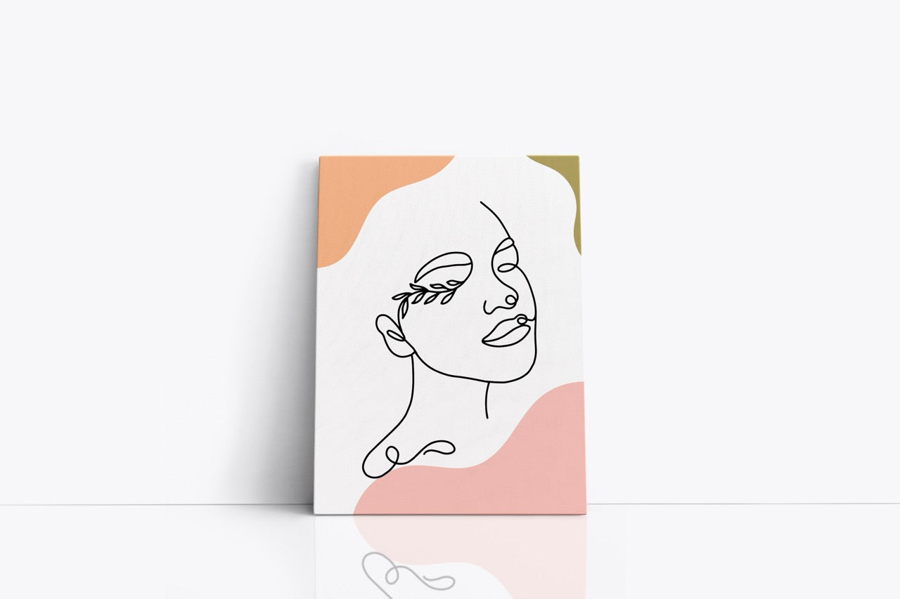 Tablou Canvas Zâmbet De Femeie