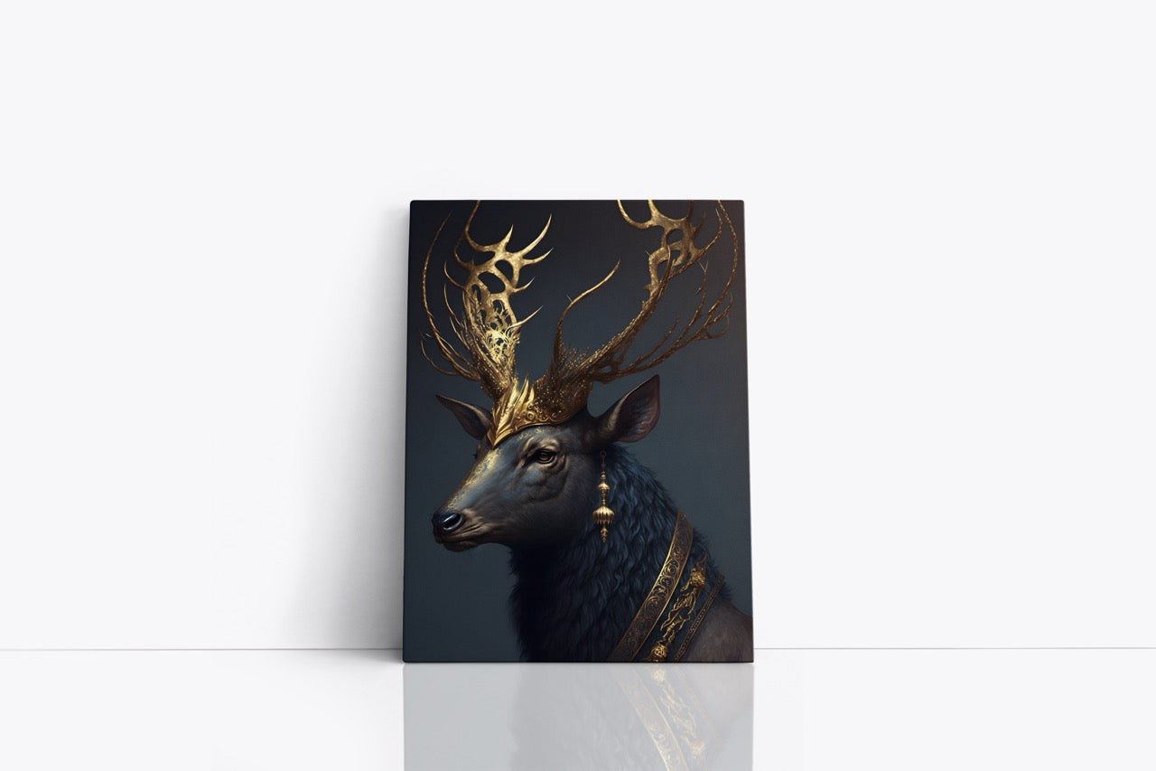 Tablou Canvas Coarnele De Aur