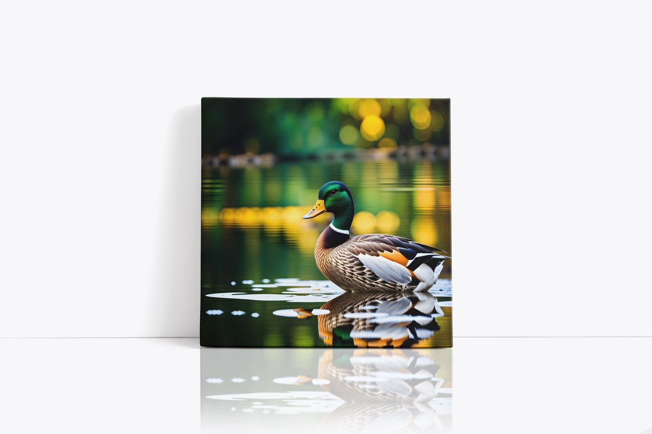 Tablou Canvas Rata Pe Lac
