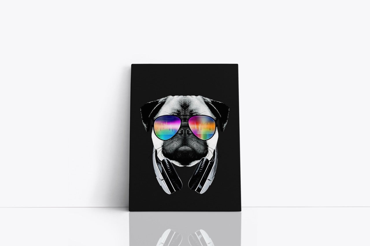 Tablou Canvas Pug Life