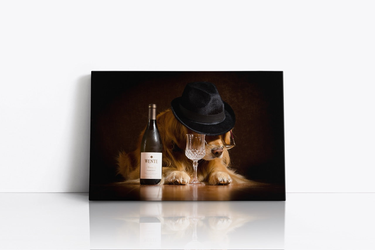 Tablou Canvas Golden La Șpriț II