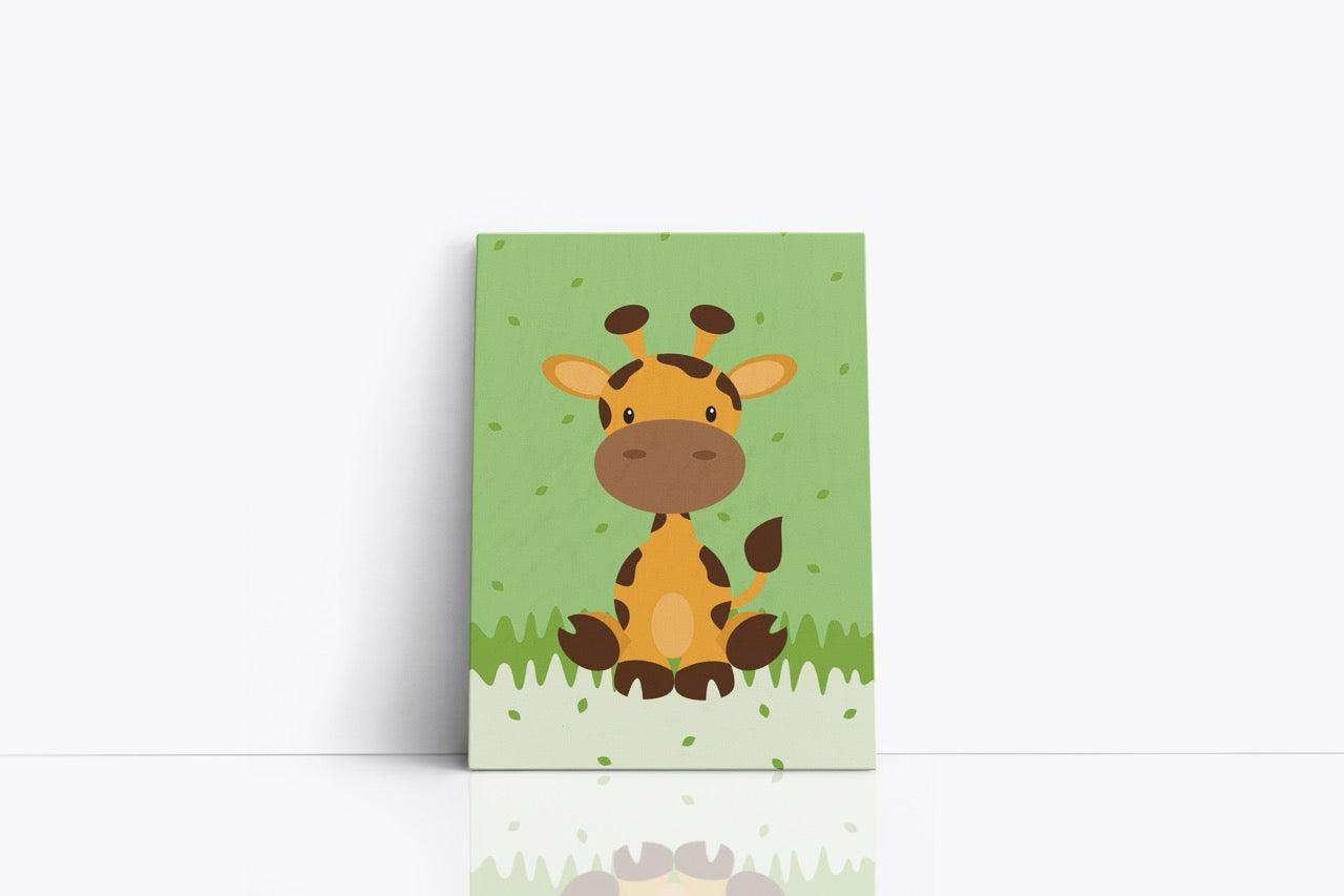Tablou Canvas Portret Girafa