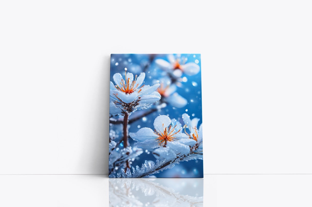 Tablouri Canvas Frozen Flowers