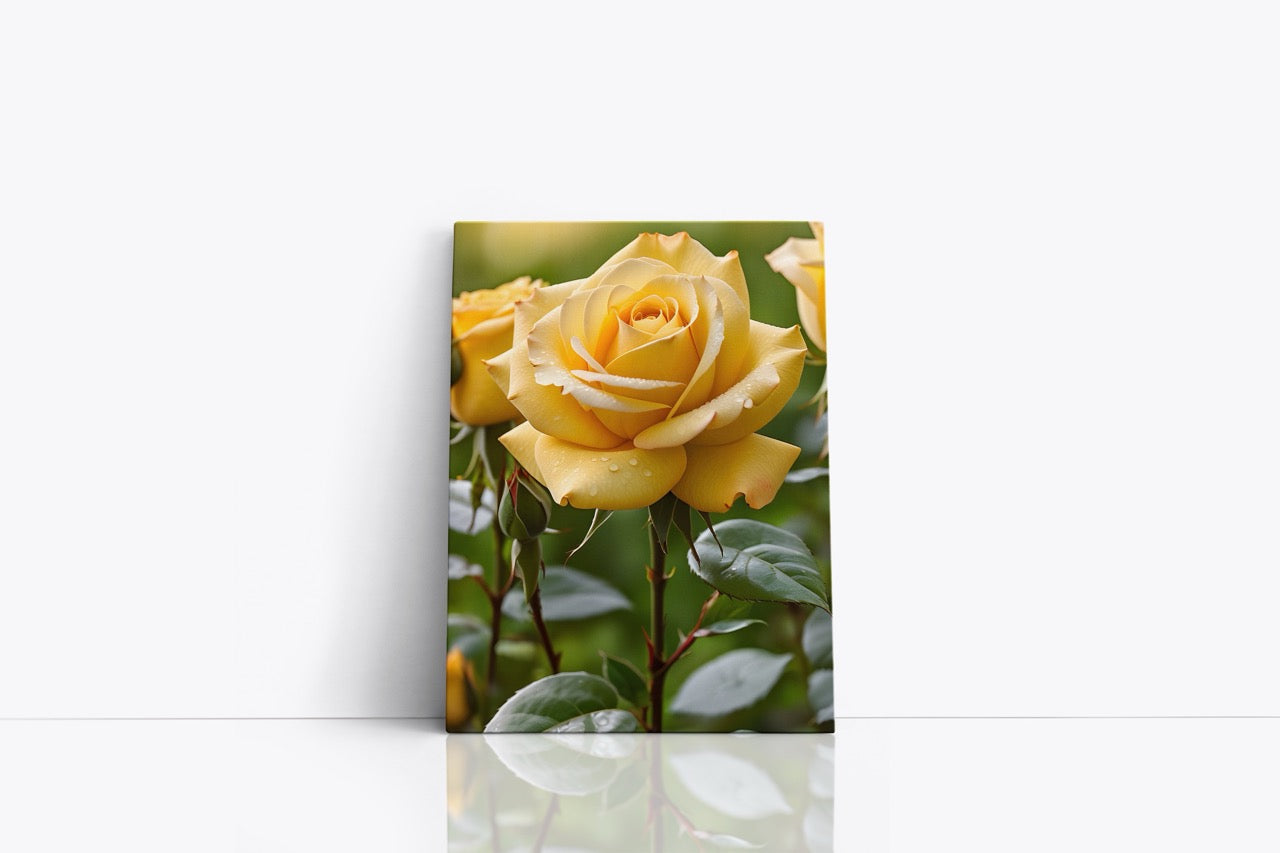 Tablou Canvas Yellow Rose