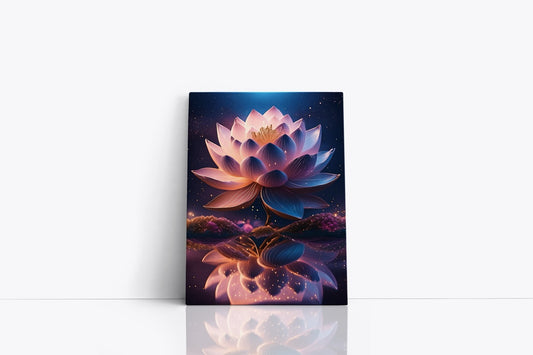 Tablou Canvas Digital Lotus V