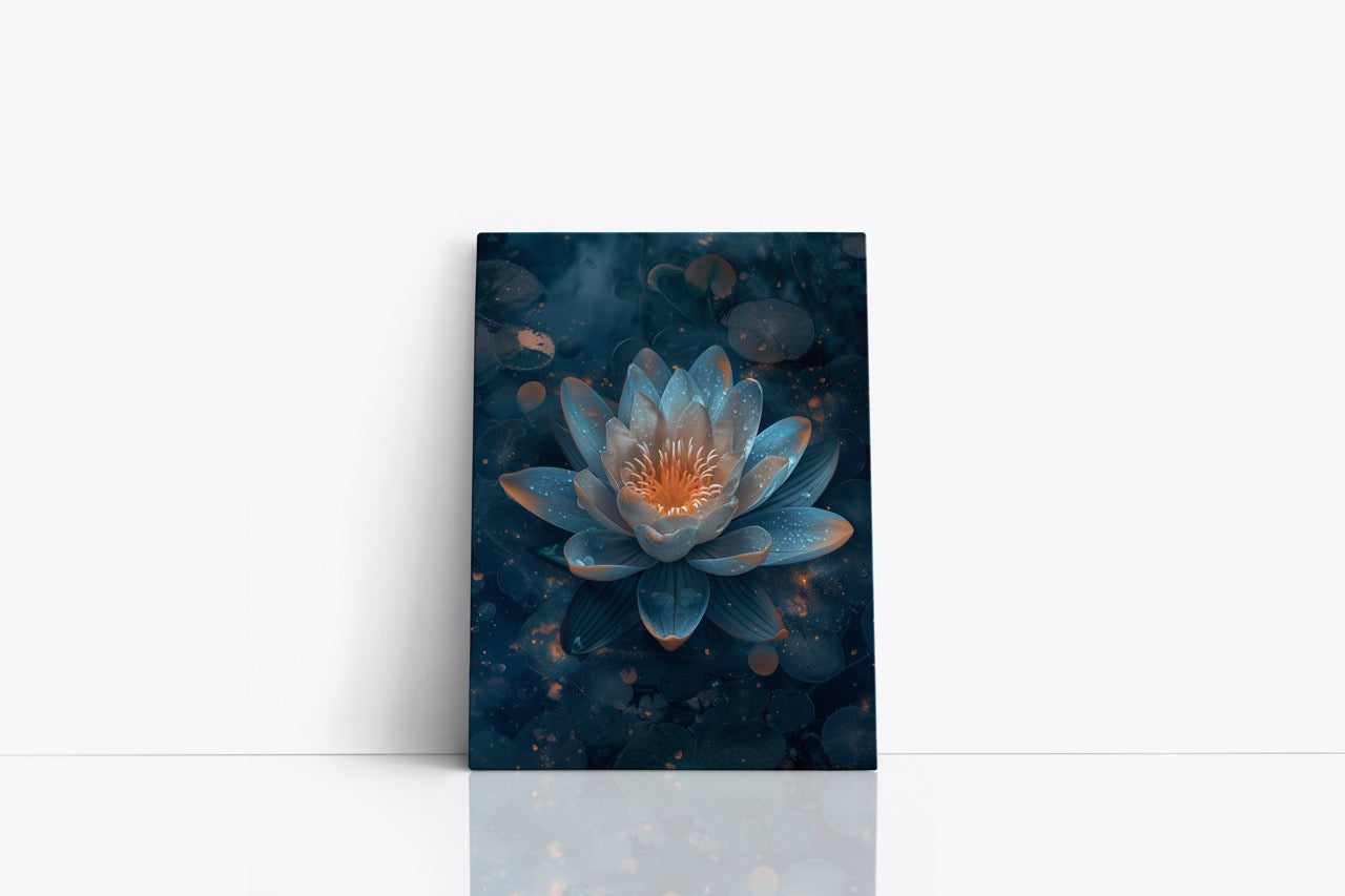 Tablou Canvas Digital Lotus VII