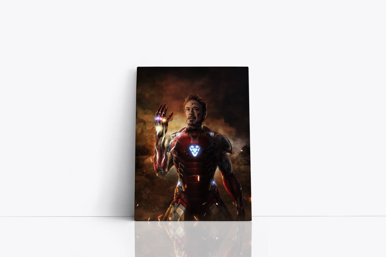 Tablou Canvas Tony Stark Portret