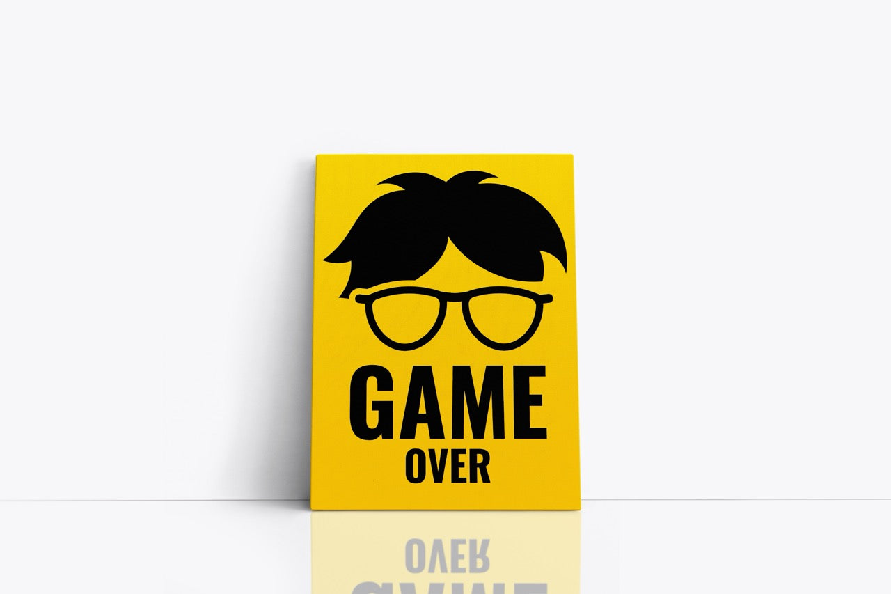 Tablou Canvas Game Over
