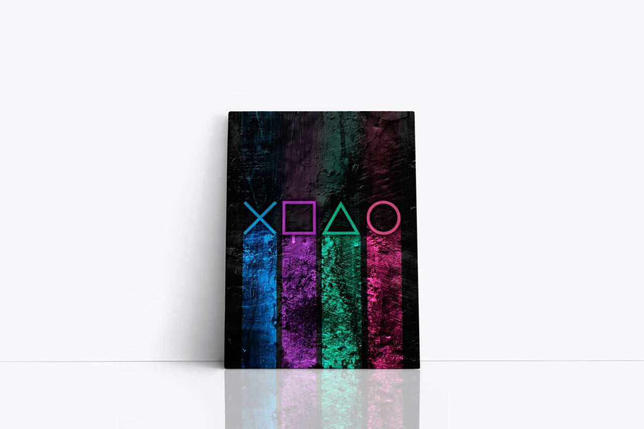 Tablou Canvas PS Button