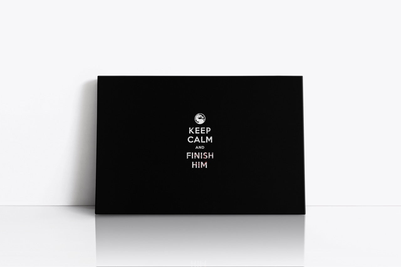 Tablou Canvas Finish Him Mortal Kombat