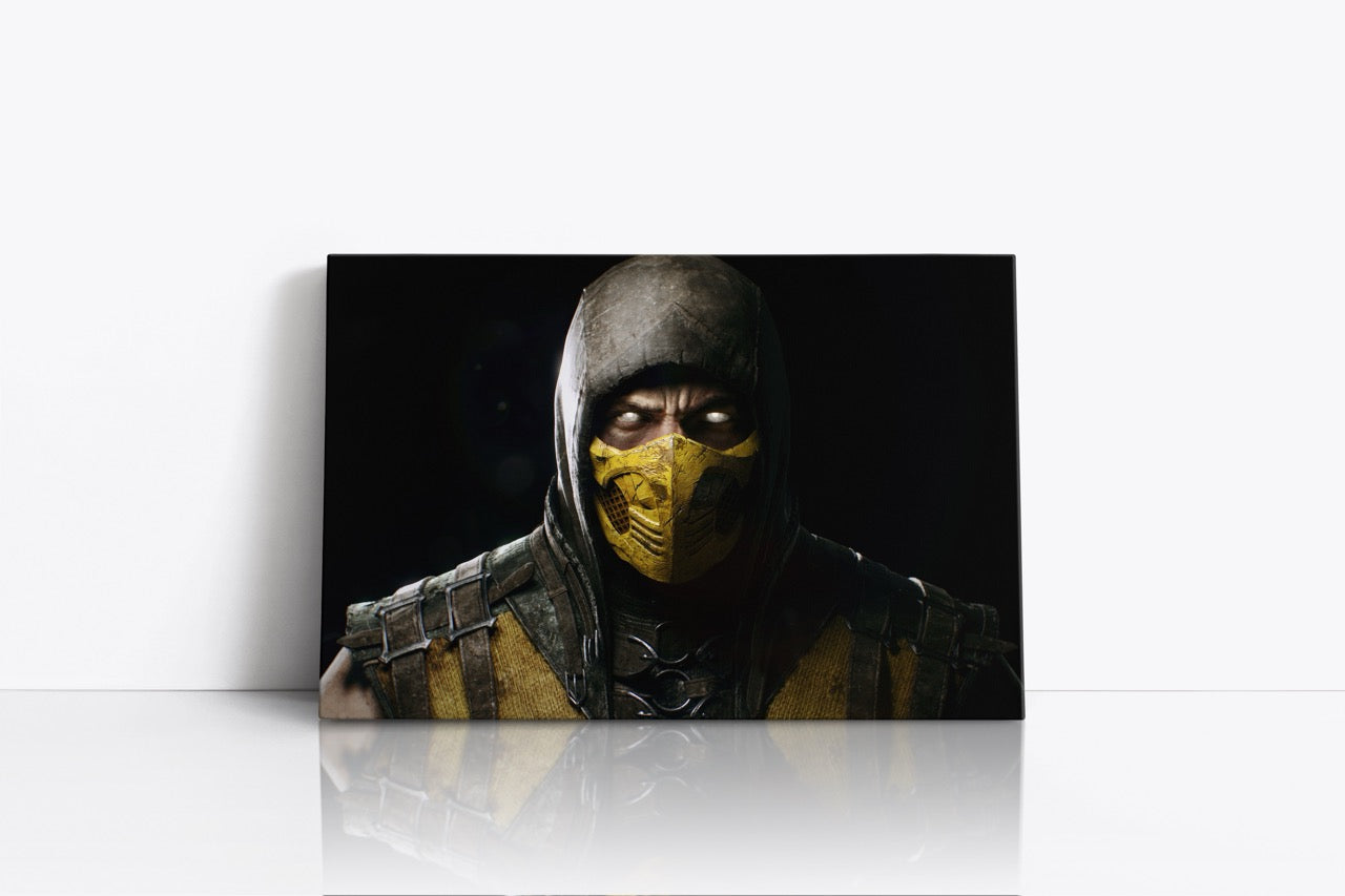 Tablou Canvas Scorpion Mortal Kombat