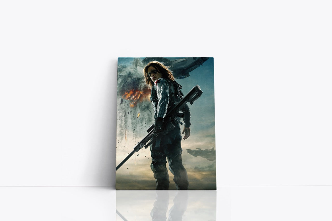 Tablou Canvas Bucky Barnes Sebastian Stan
