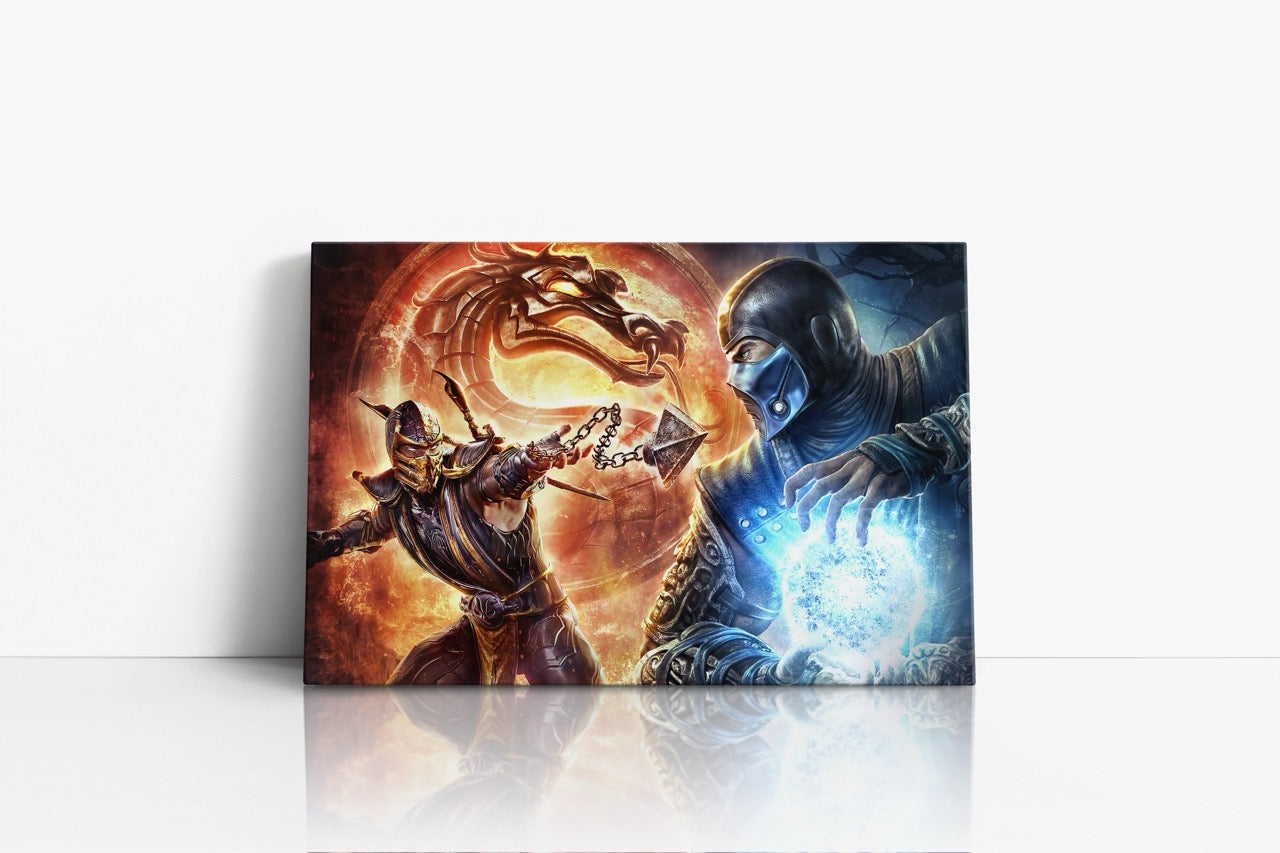 Tablou Canvas Scorpion Vs SubZero