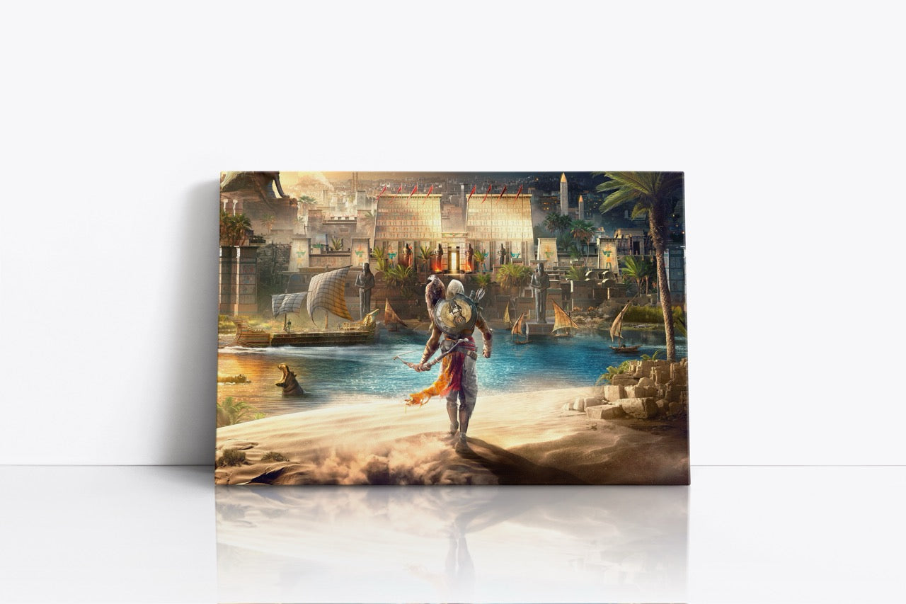 Tablou Canvas Assasin Creed Origins Gold Edition