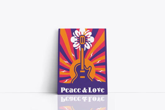 Tablou Canvas Peace & Love