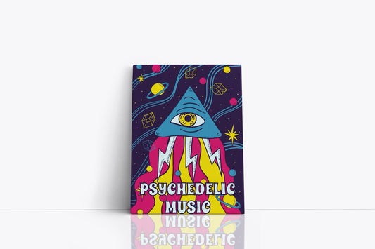 Tablou Canvas Psyhedelic Music