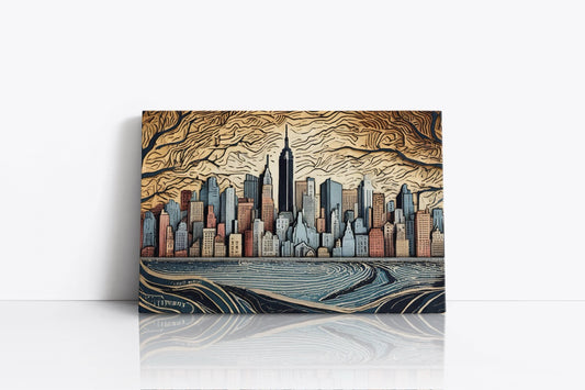 Tablou Canvas New York Minimal