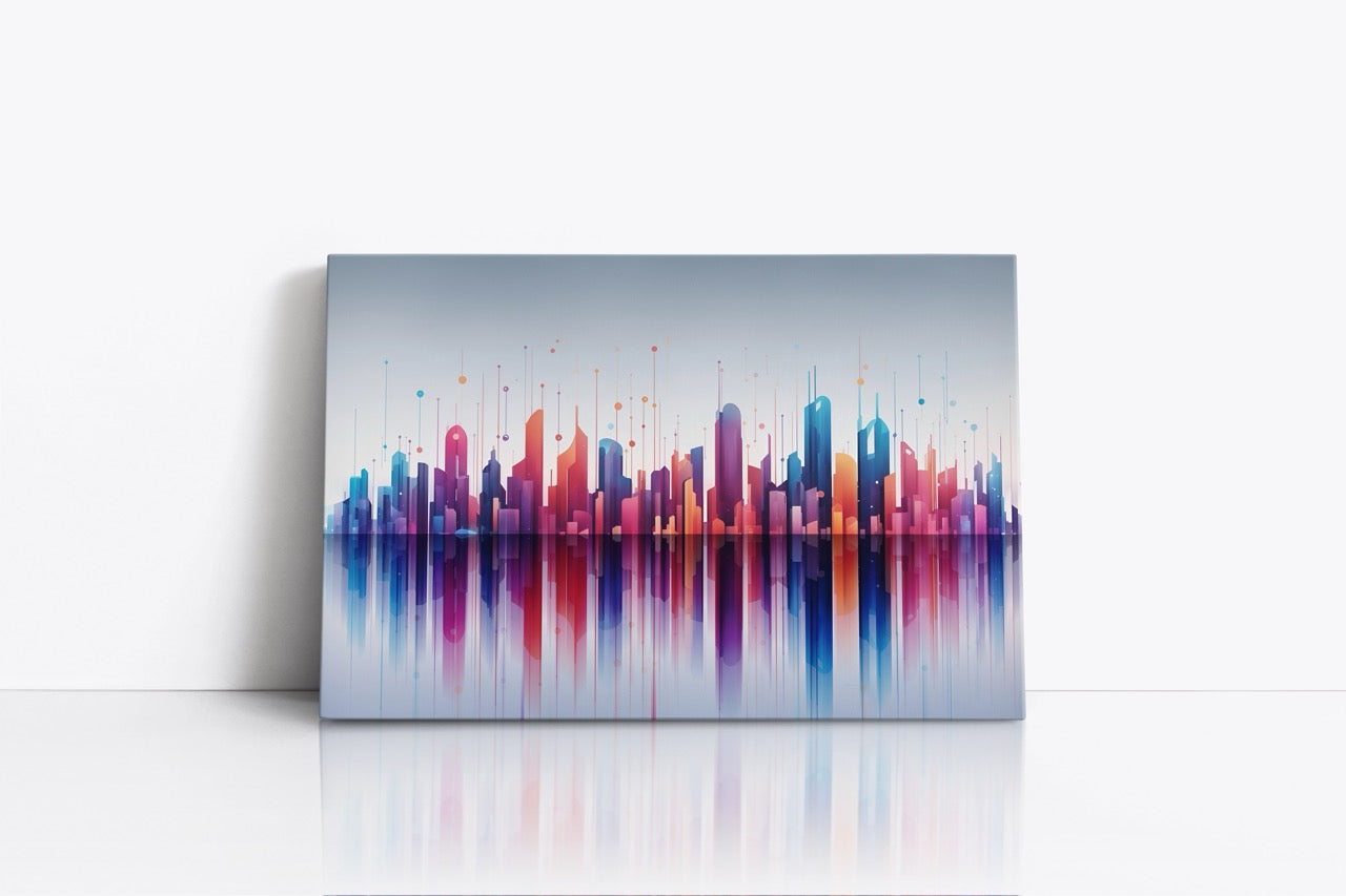Tablou Canvas Abstract City