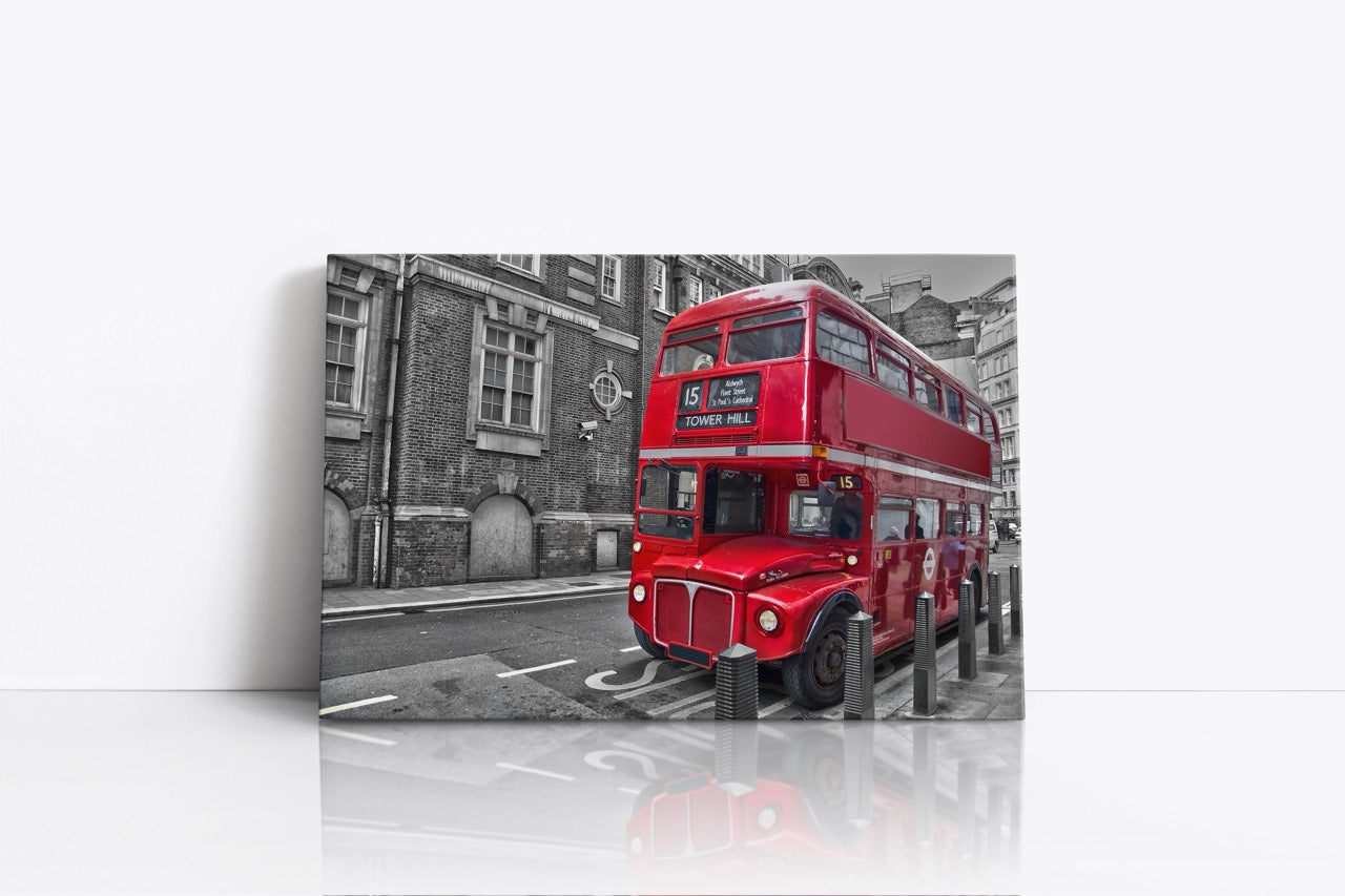 Tablou Canvas Autobuz Londonez