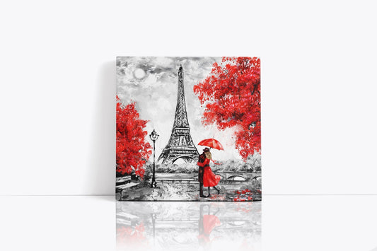 Tablou Canvas Parisul Din Creion