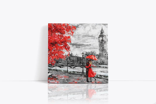 Tablou Canvas Londra Din Creion II